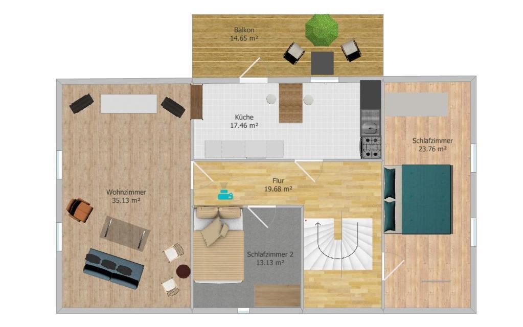 Wildholz Sachsen Apartment Weidenhain Ngoại thất bức ảnh